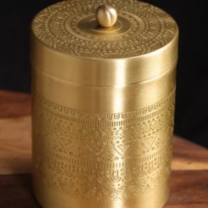 Brass Jar Set - 3